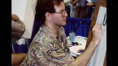 I must have felt like, "Oh,
okay, we're up and rolling," - Mike Mignola: Drawing Monsters