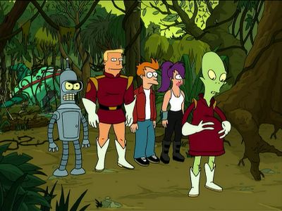 I must now embark on
a perilous journey... - Futurama