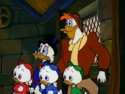 I must retake my ship
and get my revenge - DuckTales