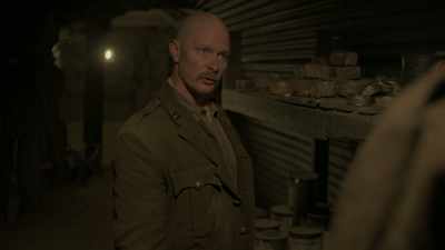 I mustn't galvanize you
against your will, - Bunker