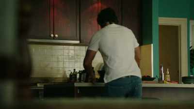 - I need a bucket or
a bowl or something, - Five Bedrooms