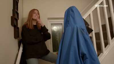 "I need a drink.
I've got a headache. I feel sick." - Stacey Dooley Sleeps Over