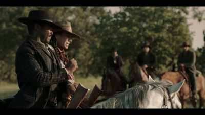 I need a week off this horse
and my own bed. - Lawmen: Bass Reeves