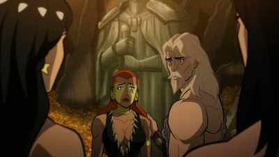 I need to be here
to protect them from Deimos. - Justice League: Warworld