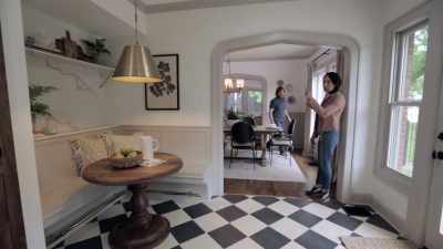 I need that candle lit.
I think everything's - Fixer Upper: Behind the Design