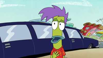 I need to get away for a while, - Rocko's Modern Life: Static Cling