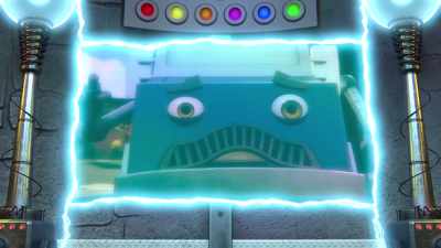 I need your help to get everyone
to safety indoors, where it's cool. - Mighty Monsterwheelies