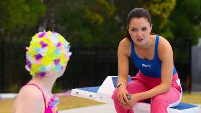 I need real focus
for this meet... - Swimming for Gold