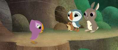 I need to uh... help
Phoenix with something first. - Puffin Rock and the New Friends