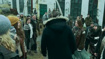 I believe there is a stranger who comes to this village from the seaHe comes in the winter when the people are hungry and brings fishHe comes on the king tideThat was last nightIcebergs in the harbor four months since the last ship got throughWell this - Justice League