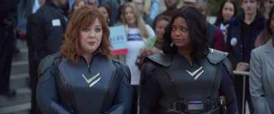 -I need to work on that.
-Yeah, you do. - Thunder Force