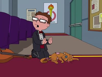I need you to watch this baby. - American Dad!