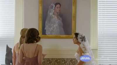I never noticed it
because the painting - The Wedding Veil