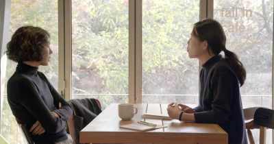 I never run into you. - The Woman Who Ran
