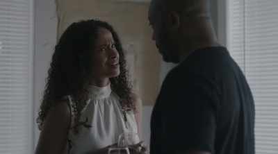 I never said anything about
my husband being murdered. - Terror Lake Drive