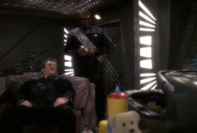 I never saw my son
when he was this age. - Star Trek: Deep Space Nine
