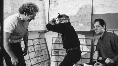 I had never seen anyone take me
through a storyboard like John did. - Happy Happy Joy Joy: The Ren & Stimpy Story