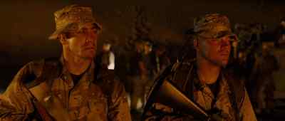 I never shot my rifle. - Jarhead