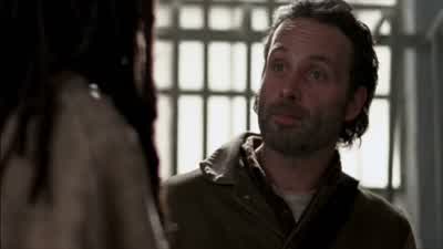 I never thanked you. - The Walking Dead