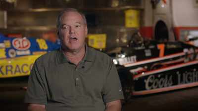 I never thought for a second
that he was afraid of the speed. - Uppity: The Willy T. Ribbs Story
