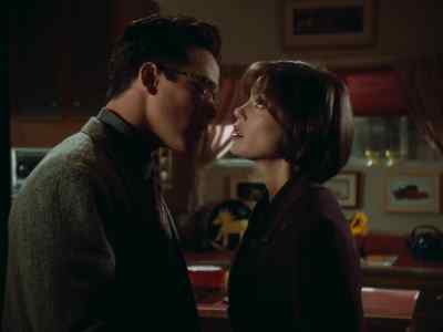 I never thought
I could be uncomfortable kissing you. - Lois & Clark: The New Adventures of Superman
