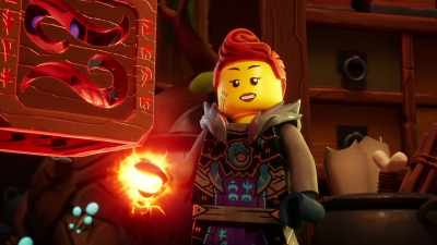 I never thought you'd
put her in a cage yourselves. - LEGO Ninjago: Dragons Rising