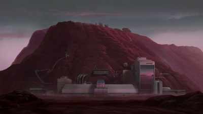 I never would have
thought to rake sand, - Fired on Mars