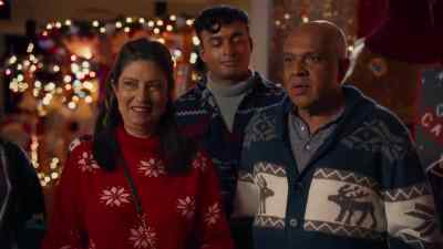 I was not aware that you were
going to be here instead of - Christmas with the Singhs