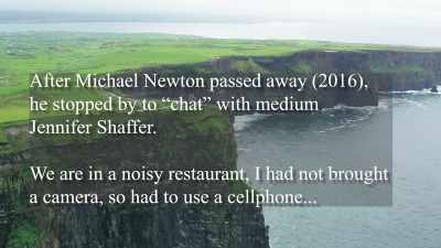 I had not brought a camera,
so I had to use a cell phone. - Hacking the Afterlife