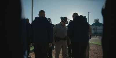I was not probably on
the best path as a teenager. - Navajo Police: Class 57
