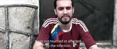 I was not touched
or affected by the infection. - Infection