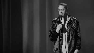 I noticed when he's crushing and having
a good time, he'll be like, "Aah!" - Pete Davidson: Turbo Fonzarelli