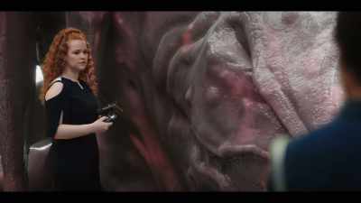 I noticed that Mudd was wearing a crystal - Star Trek: Discovery