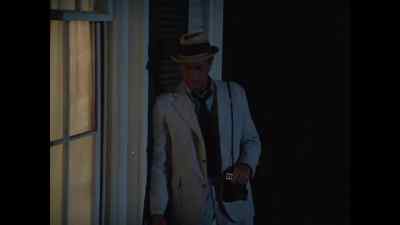 I noticed the Palmers
were conversing in a downstairs den. - Kolchak: The Night Stalker