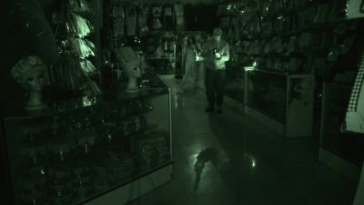     Now, watch as it appears
    again going down his leg. - Ghost Adventures