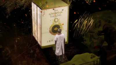'I was obsessed to the degree
that I read the full trilogy - The Life and Deaths of Christopher Lee