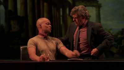 I offered to awaken
his regard for his, - Coriolanus