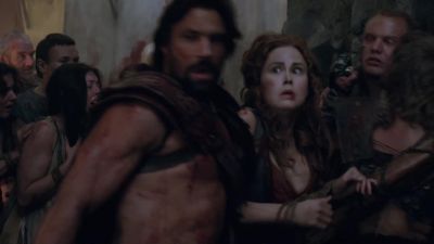 Oh my God please, hands off him! - Spartacus