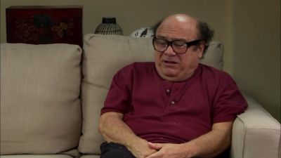 Oh, it's-it's... With a
plastic bag for a helmet! - It's Always Sunny in Philadelphia