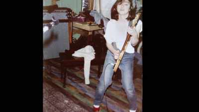 I was on bass and
Mike was on the drums. - Madonna and the Breakfast Club
