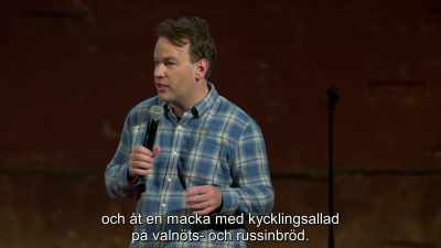 I was on the plane. I was writing jokes, - Mike Birbiglia: Thank God for Jokes