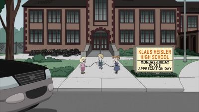 ♪ One, two, three, four♪ - American Dad!
