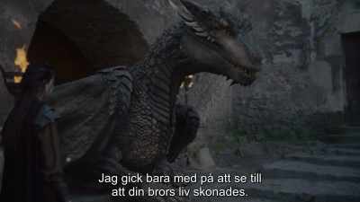 I only agreed to ensure
your brother's life was spared. - Dragonheart: Battle for the Heartfire