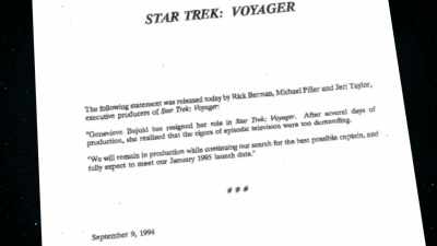 I only remember coming onto - The Center Seat: 55 Years of Star Trek