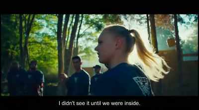 I only saw it
when we were already inside. - Tiger Girl