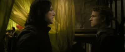 Not so quick PotterSir I really think I should rejoin the party My dateCan surely survive your absence for another minute or twoBesides I only wish to convey a message - Harry Potter and the Half Blood Prince