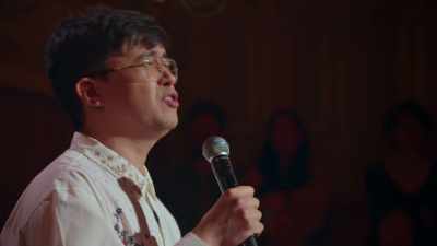 I ordered it online, and it took
two months for this sofa to arrive. - Phil Wang: Wang in There, Baby!