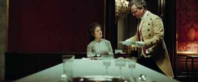 I was ordered to serve
your dinner only, Majesty. - Corsage