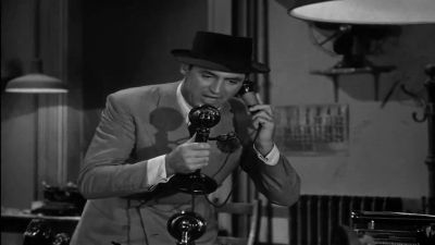 I ought to know better than to hire anybody with a disease - His Girl Friday