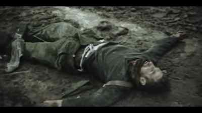 Our tanks crushed the dead Germans. - World War II: From the Frontlines